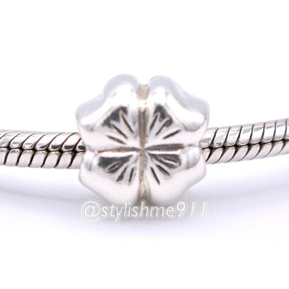 Pandora Jewelry - Authentic PANDORA Irish Shamrock Clover Four Leaf Bead
